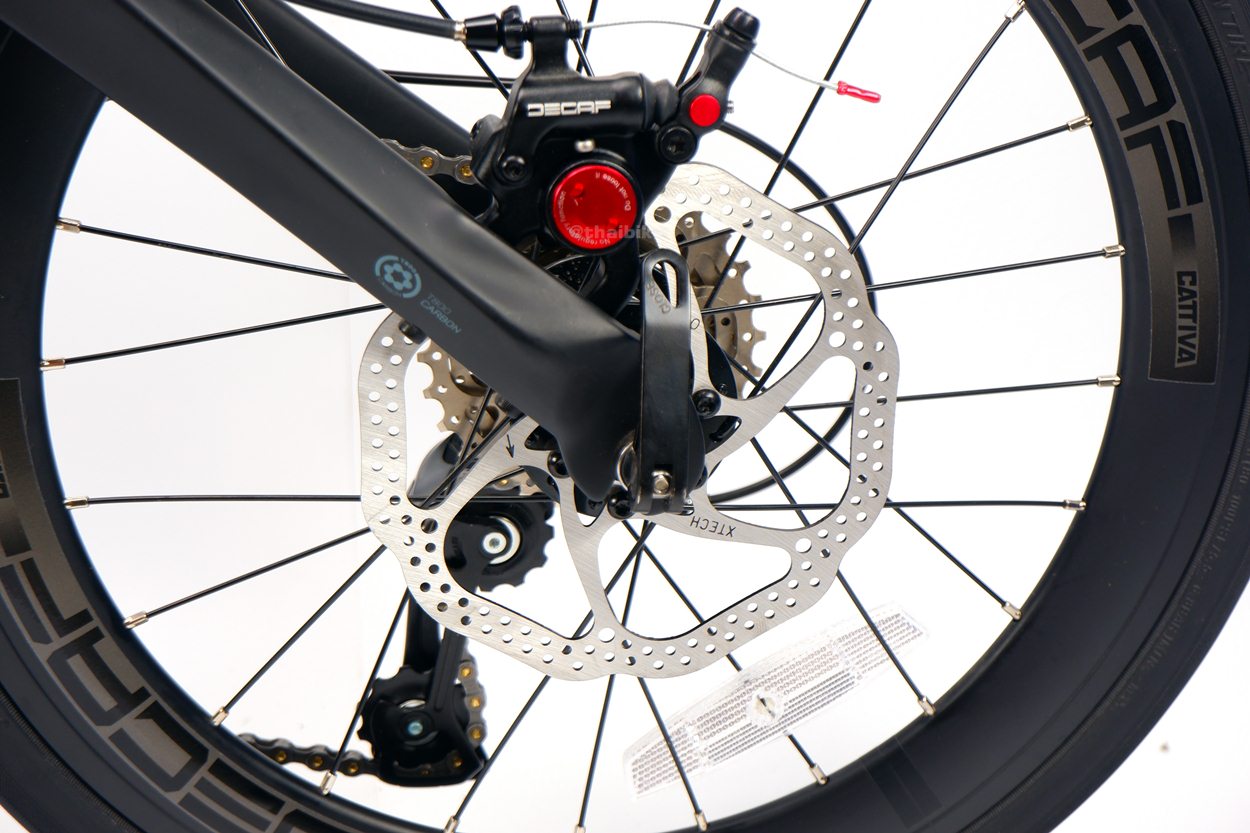 จักรยานพับได้คาร์บอนแท้ JAVA ARiA 18sp น้ำหนักเบา พับได้ Full Carbon FoldingBike