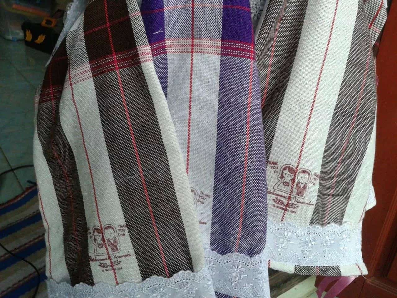 ตรายางปั๊มผ้า ตราปั๊มใส