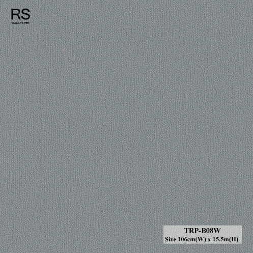 วอลเปเปอร์สีเทาเข้ม TRP-B08W