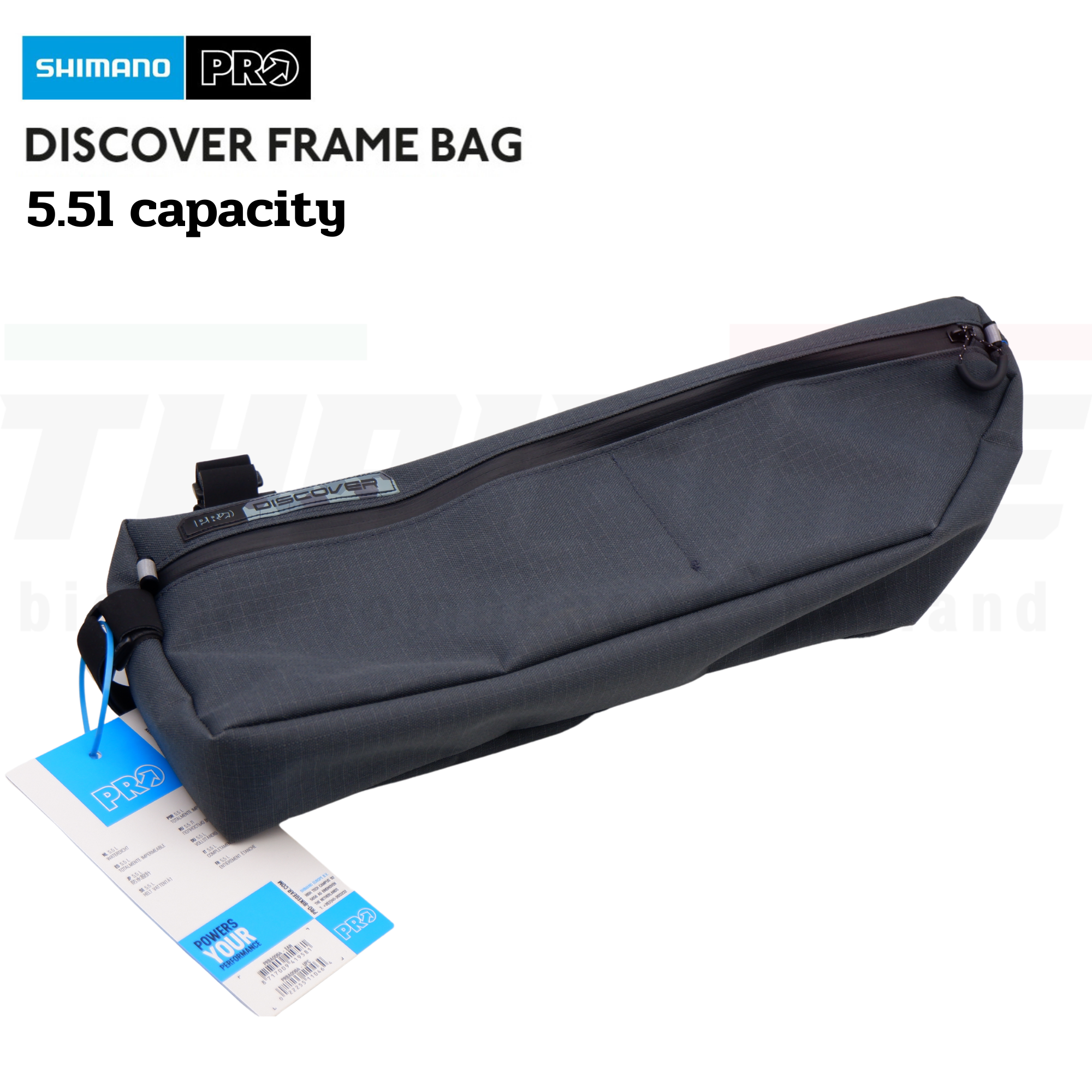 กระเป๋าใต้เฟรมจักรยาน SHIMANO PRO GRAVEL รุ่น 5.5L DISCOVER FRAME BAG