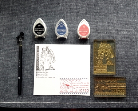 ผลงานออกแบบตรายาง ตราปั๊มใส