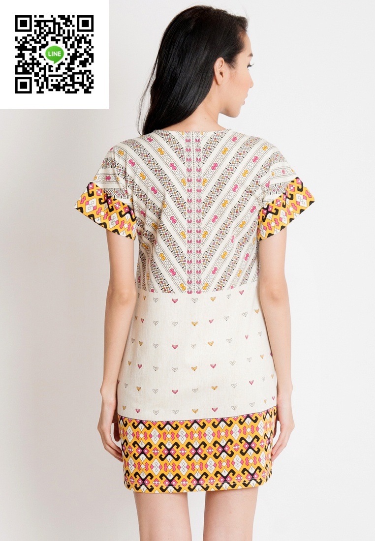 เดรสเกาหลีนำเข้า เดรสลำลองสไตน์หรู เดรสเกาหลี ชุดแซกทำงานเกาหลีน่ารักสไตน์วัยรุ่น เดรสทำงานสีครีม Encryption