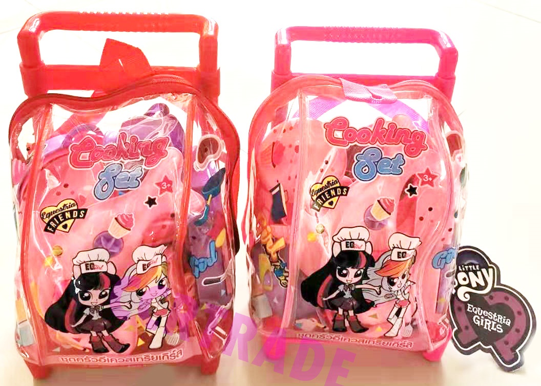 ชุดครัวกระเป๋าล้อลาก โพนี่อีเควียส 26 ชิ้น 38 ซม.(ลิขสิทธิ์แท้)(1x3)