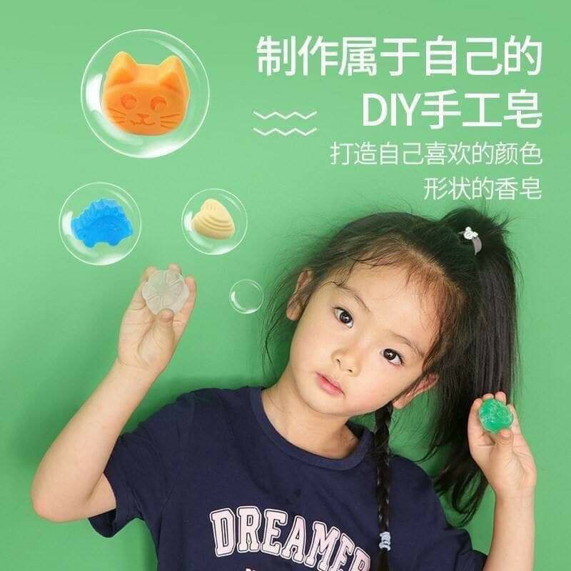 ชุดทำสบู่คริสตัล diy ของเล่นวิทย์ พร้อมส่งจากไทย