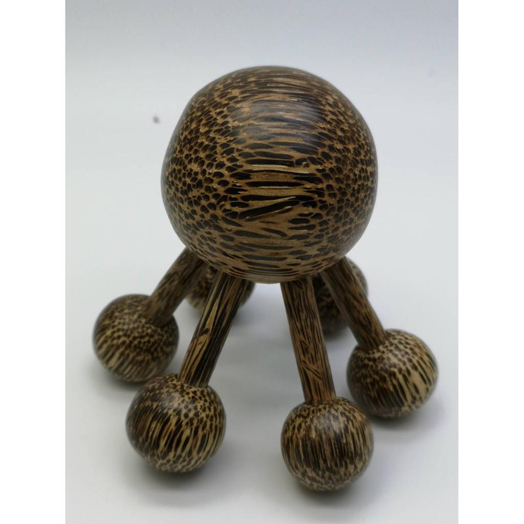 ไม้นวดแมงมุม 6 ขา ไม้ตาล