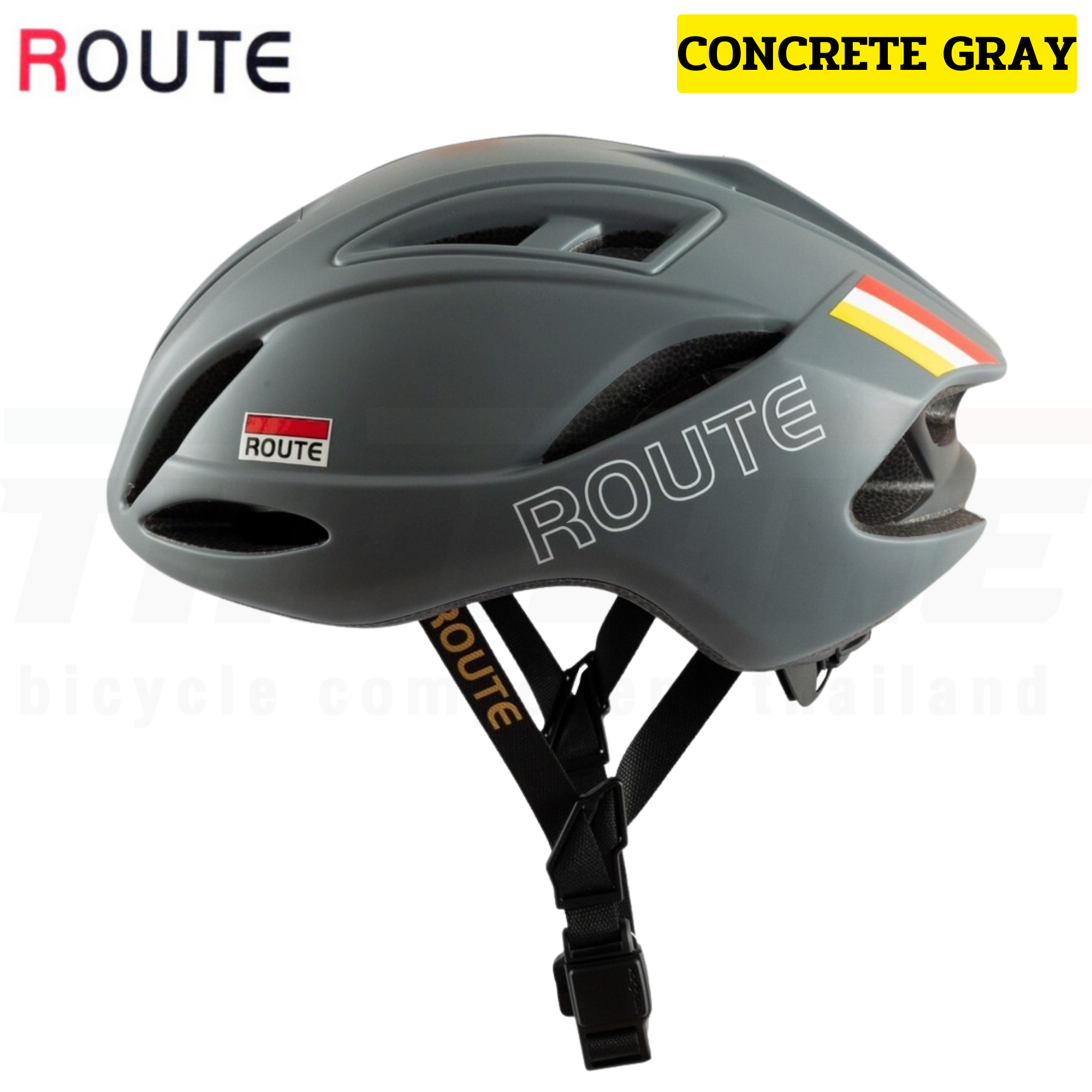 หมวกกันน็อคจักรยานเสือหมอบ เสือภูเขา ROUTE NEW COLOR