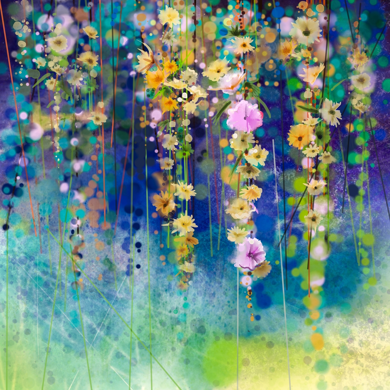 วอลเปเปอร์ ภาพสีน้ำมัน SS0955