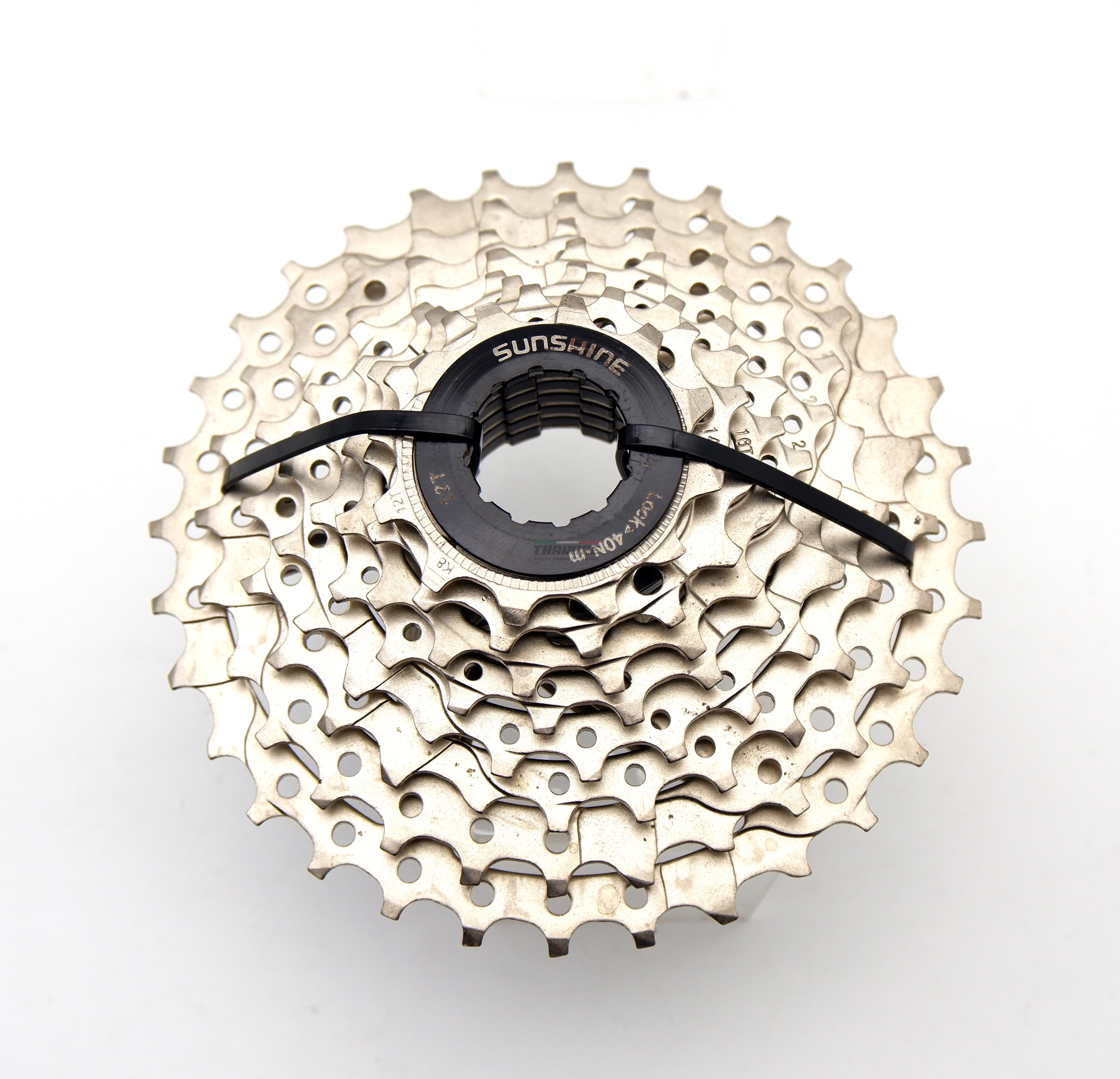 เฟืองสวมจักรยาน SUNSHINE 8 spd ขนาด 12-32T For Shimano Sram