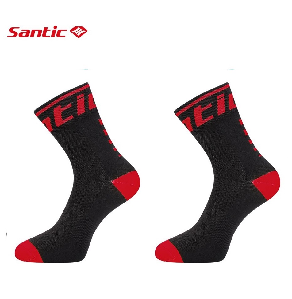 ถุงเท้าปั่นจักรยาน ออกกำลังกาย SANTIC