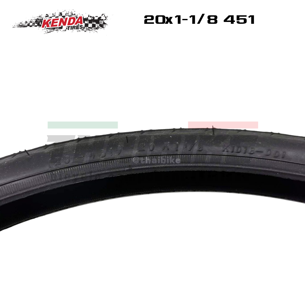 ยางนอกจักรยาน 20นิ้ว แบบ 451 Kenda K1018 bicycle tire 20x1-1/8 28-451