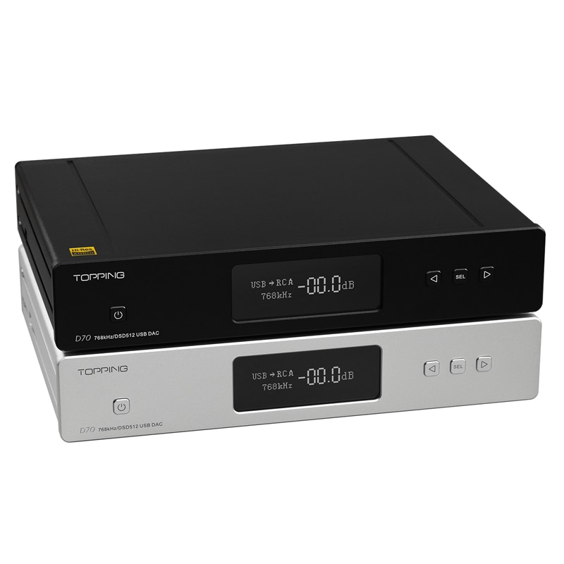 ขาย Topping D70 Full Balanced DAC ชิป XMOS XU208 AK4497 รองรับ DSD512 Native, 32Bit/768kHz, Remote control