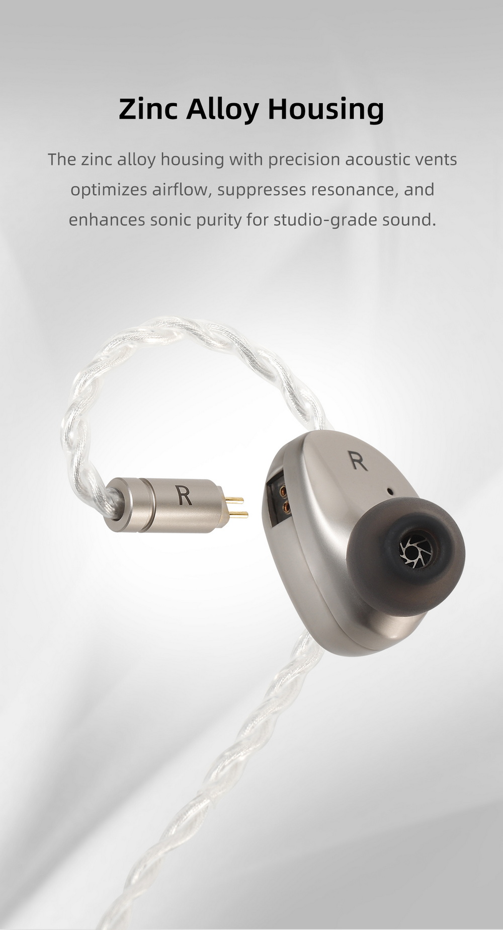 Sivga QueUTG หูฟัง IEMs ไดรเวอร์ Dynamic ไดอะแฟรมกระจกแบน ปลั๊กหูฟังถอดเปลี่ยนได้ ประกันศูนย์ไทย