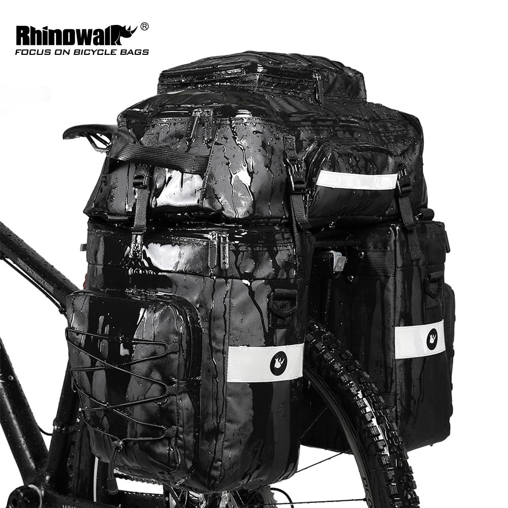 กระเป๋าทัวริ่งแบบ 3 ใบ Rhinowalk Mountain Road Bicycle Bike 3 in 1 กระเป๋าจักรยาน