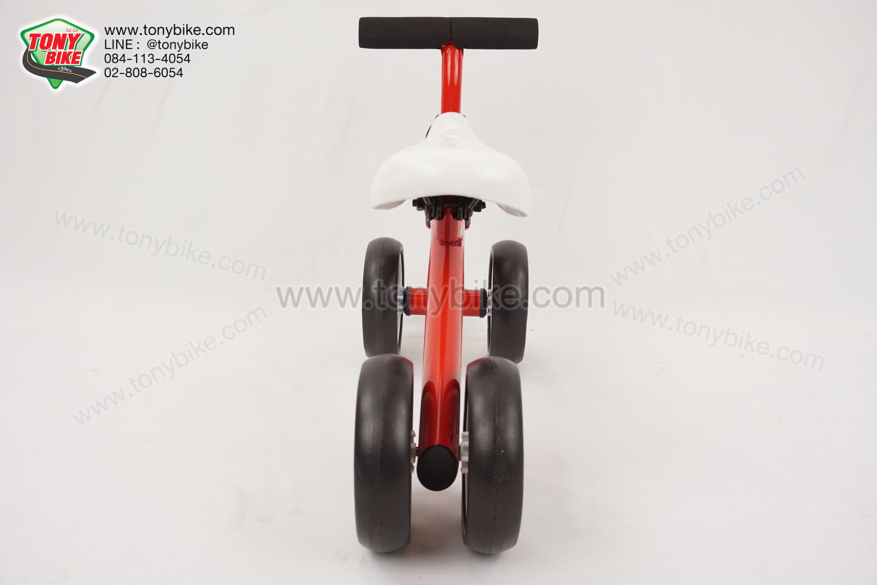 จักรยานขาไถ จักรยาน balance bike สีแดง