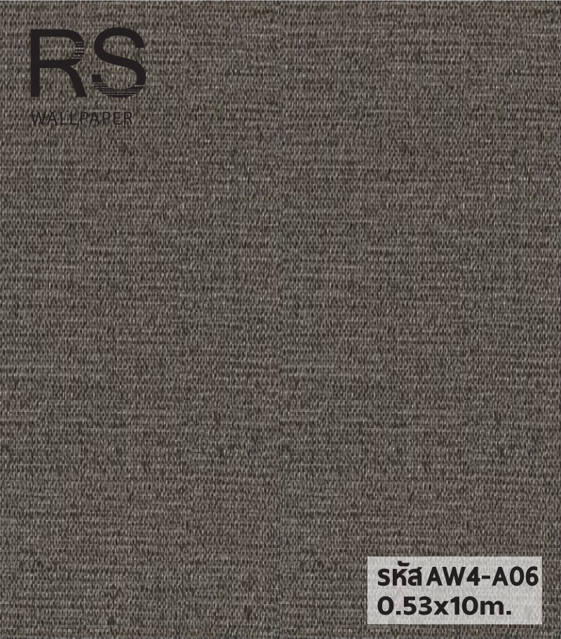 วอลเปเปอร์สีเทาดำ แท็กเจอร์ผ้า AW4-A06