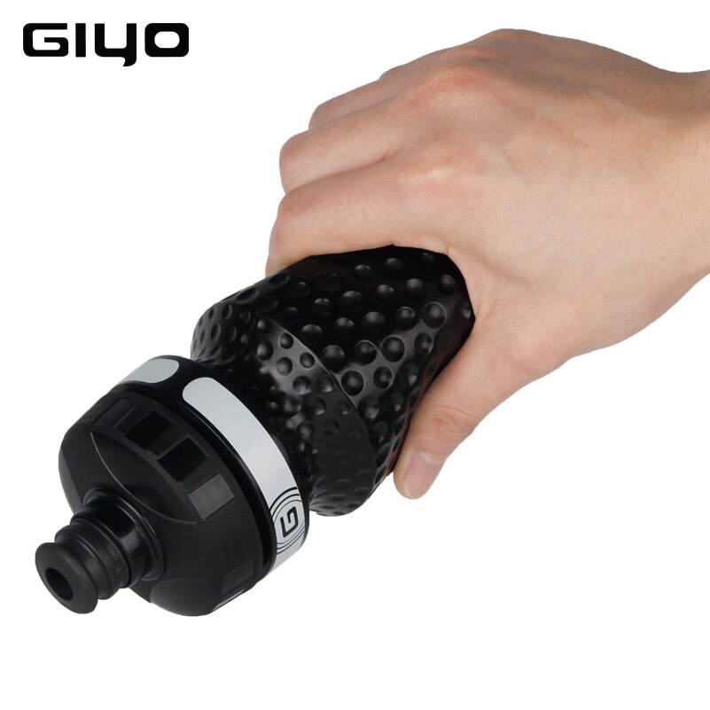 ขวดน้ำจักรยาน GIYO ผิวลูกกอล์ฟ ออกกำลังกาย 600ml