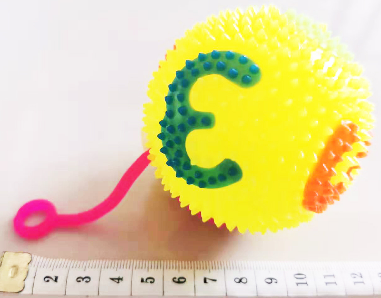 บอลเด้งตัวเลข มีไฟ 7 ซม.กล่อง