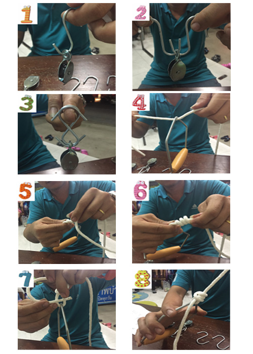 รอกคู่บริหารหัวไหล่ รอกคู่บริหารไหล่ Shoulder Pulley บริหารข้อศอก บริหารข้อไหล่ รอกบริหาร รอก