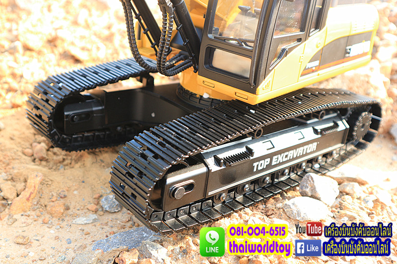 CAT-320 DL Full Metal - แม็คโครบังคับ ตัวเป็นเหล็ก-(HUINA 1580)