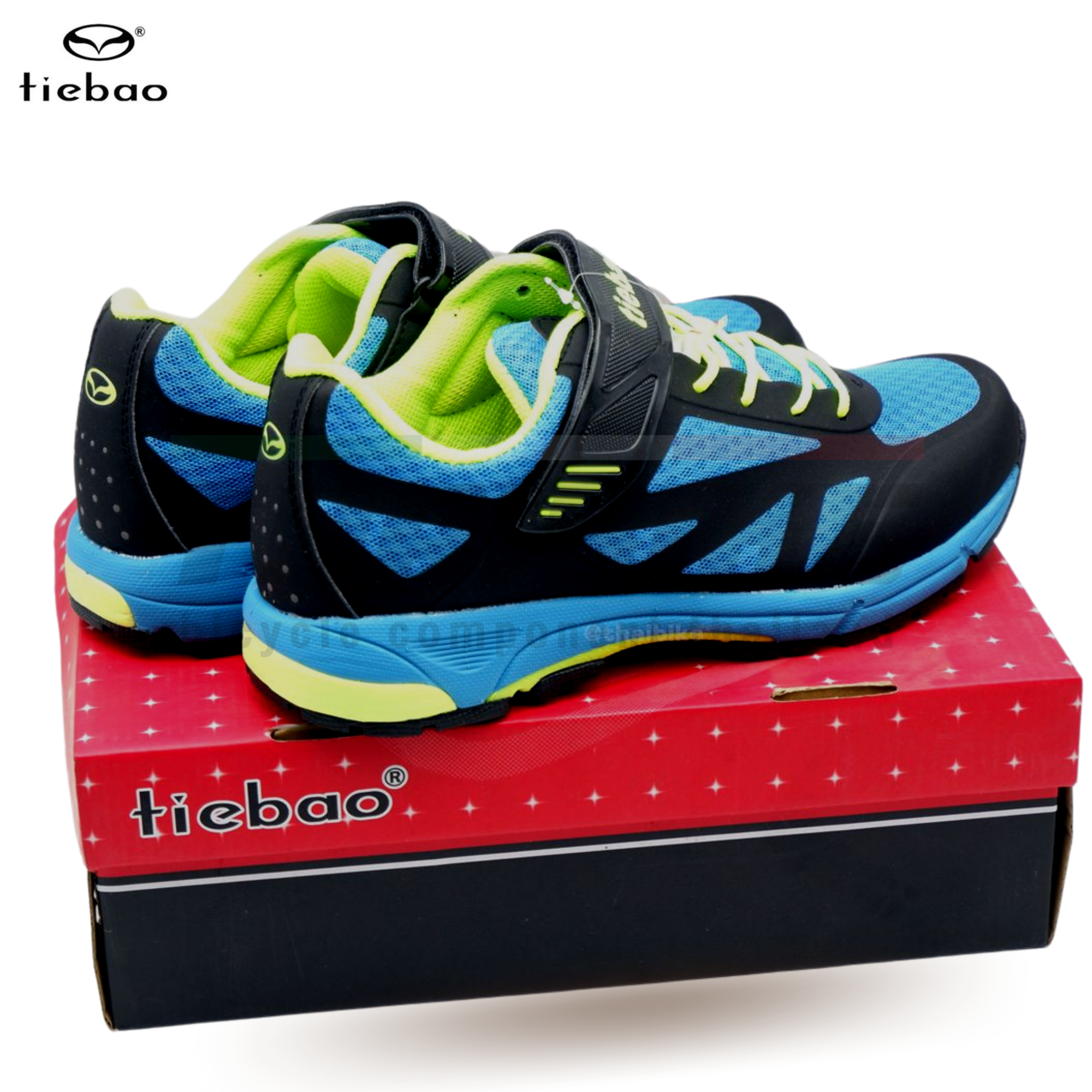 รองเท้าจักรยานเสือภูเขาแบบลำลอง TIEBAO ใส่คลีตได้