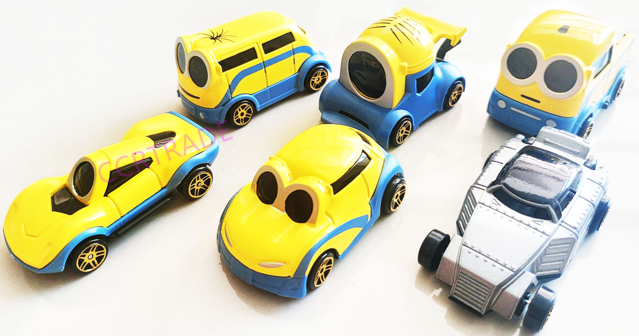 รถเหล็กมินเนี่ยนกล่อง 26.5 ซม.