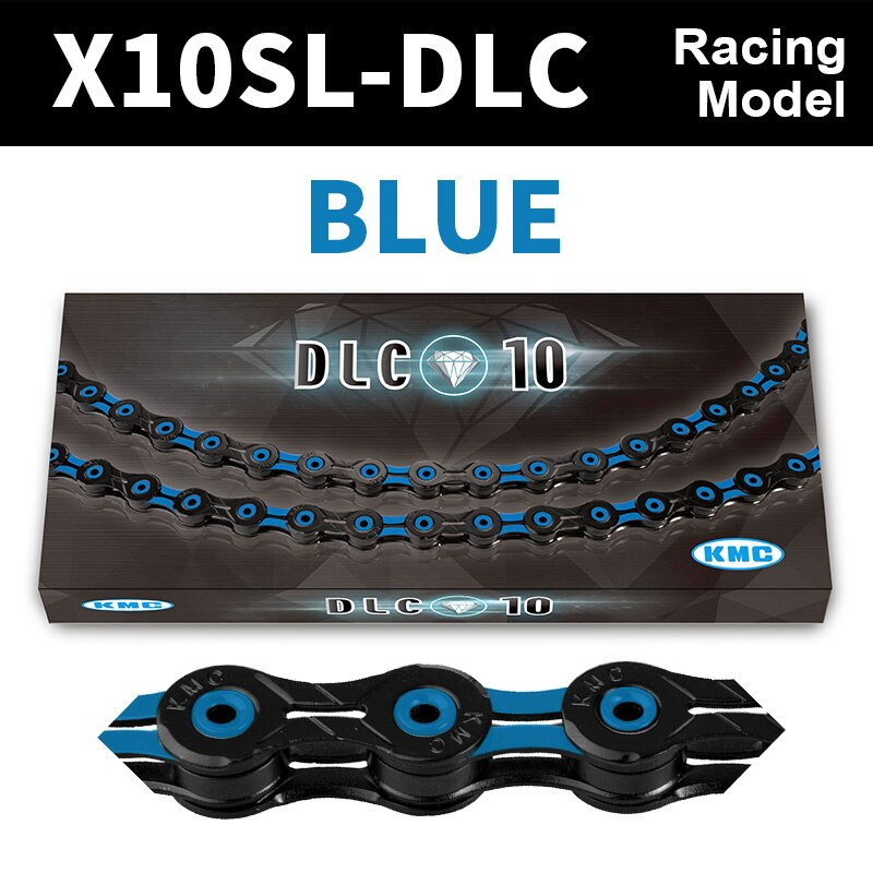 โซ่จักรยานเสือหมอบ เสือภูเขา KMC 10Speed Super Light Bike Chain DLC10