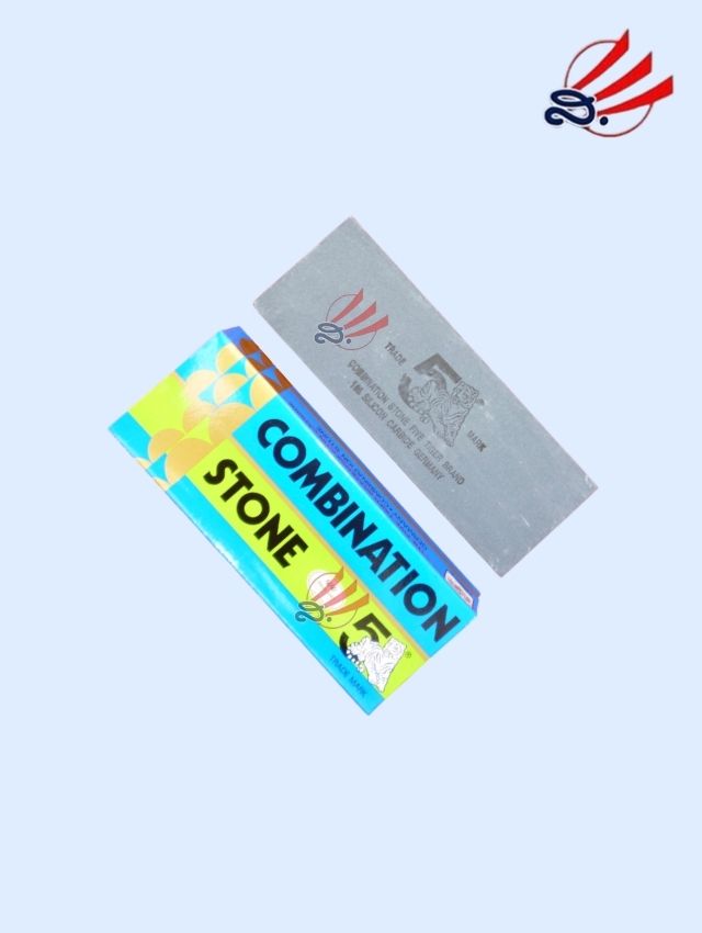 Combination Stone หินลับมีดเสือทองใหญ่ 8"x3"x2"