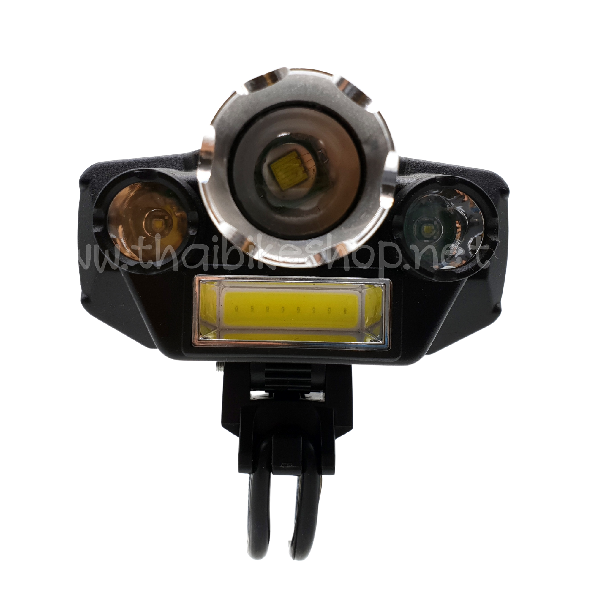 ไฟหน้าจักรยานชาร์จ USB 8812 แถมถ่าน 18650