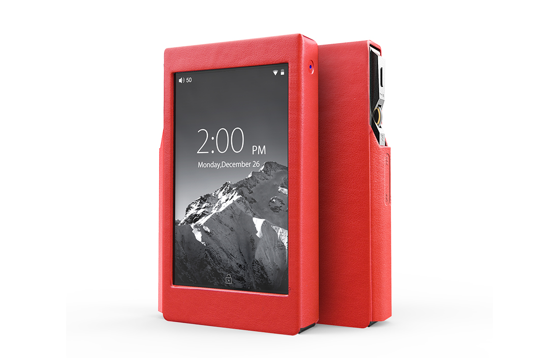 FiiO LC-FX5321 เคสหนังเกรดพรีเมี่ยมสำหรับ FiiO X5 III สีแดง (สินค้ามีตำหนิ)