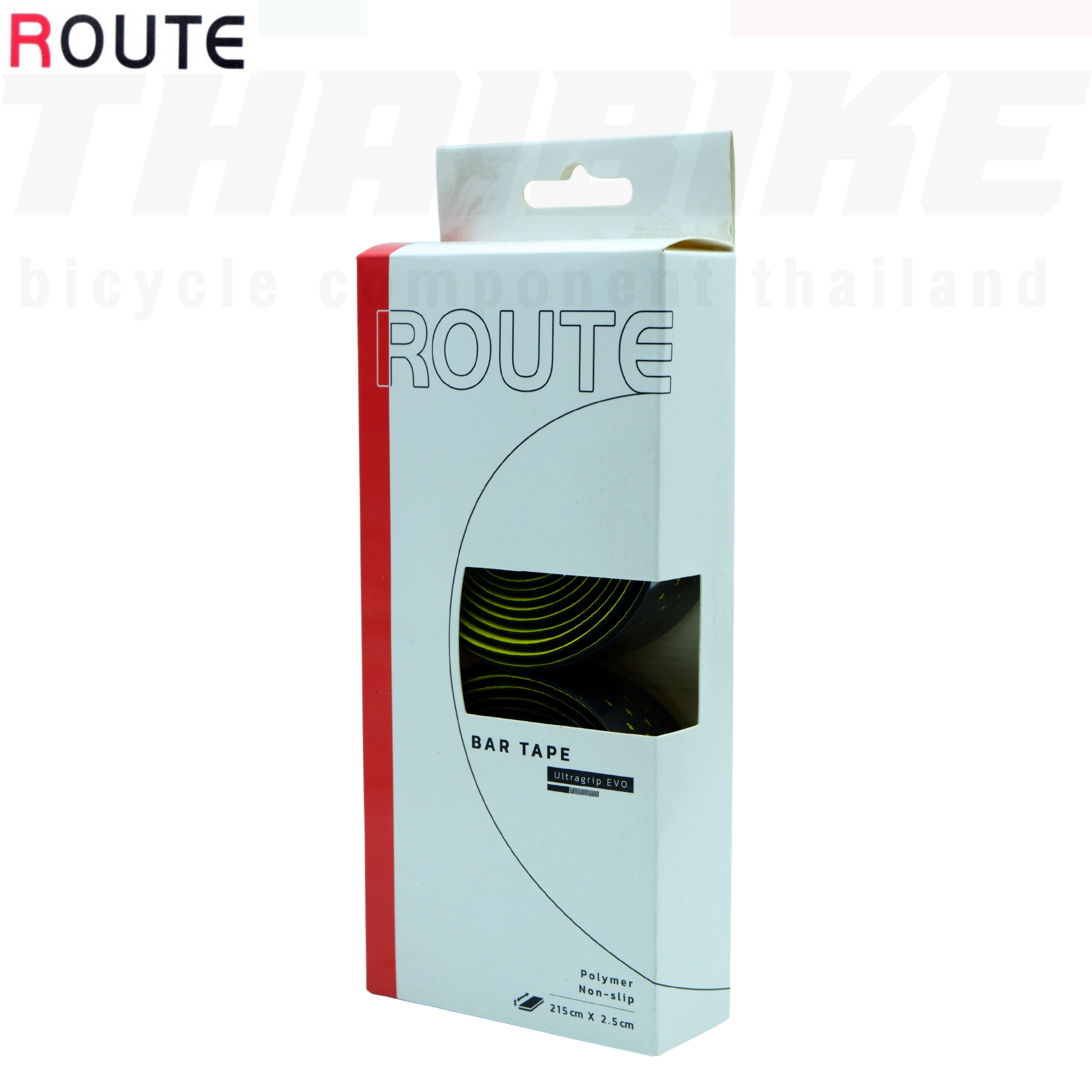 ผ้าพันแฮนด์จักรยานเสือหมอบ ROUTE แบบ 2TONE DOT