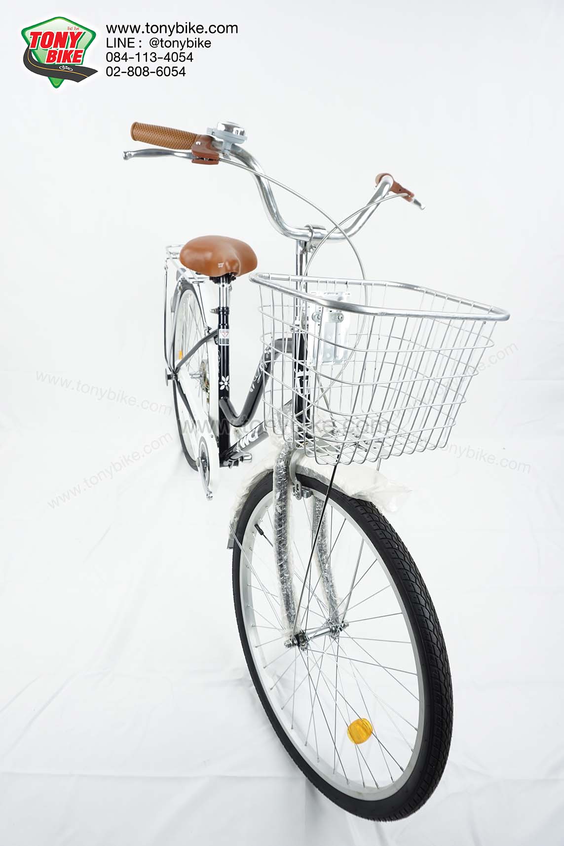 จักรยาน แม่บ้าน Wci รุ่น Leaf ล้อ 26" สีดำ