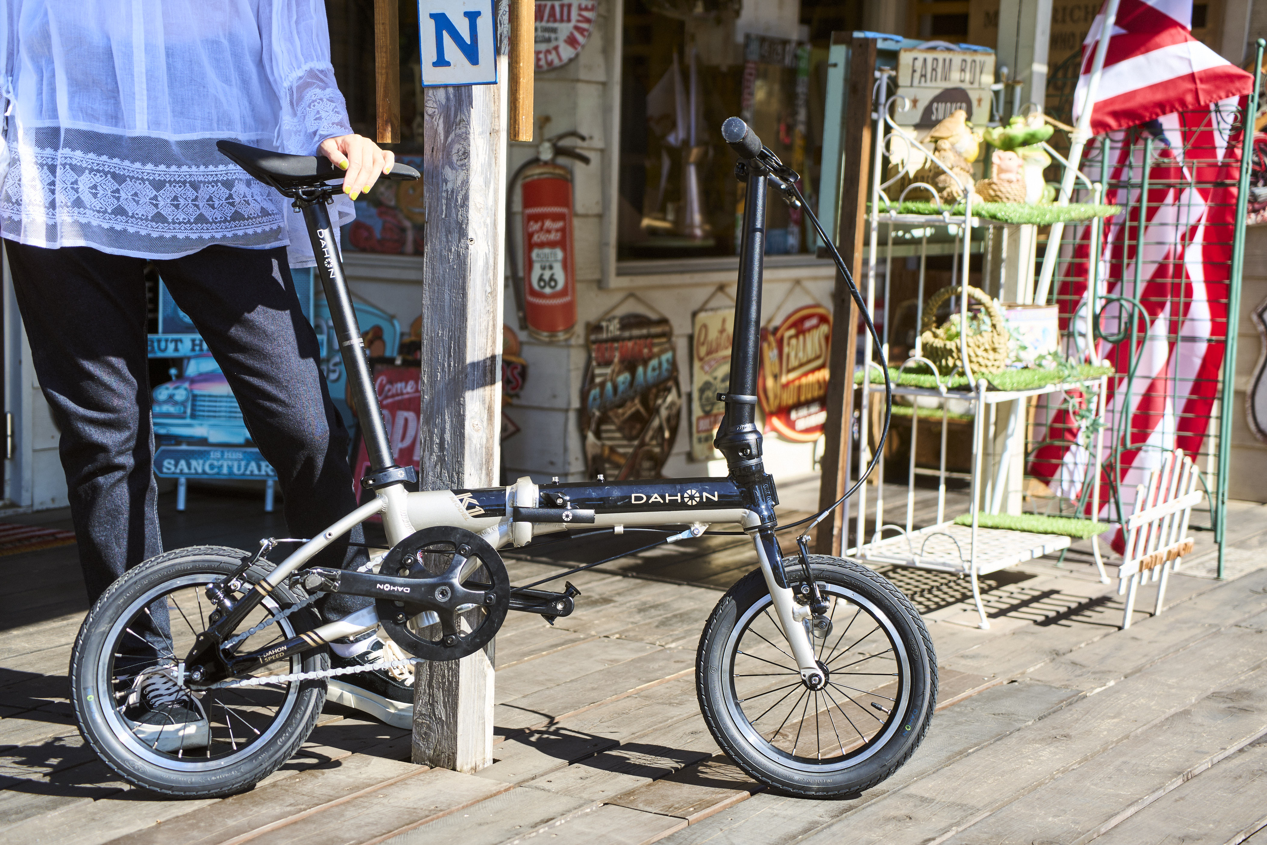 DAHON : K1 จักรยานพับได้ ล้อ 14" Single Speed น้ำหนักเบาเพียง 7.8 กก.