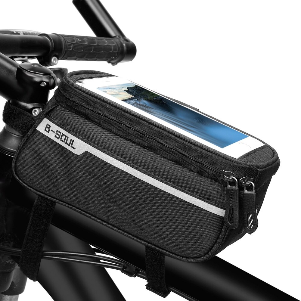 กระเป๋าพาดเฟรมจักรยานแบบใส่มือถือ B-SOUL 249B