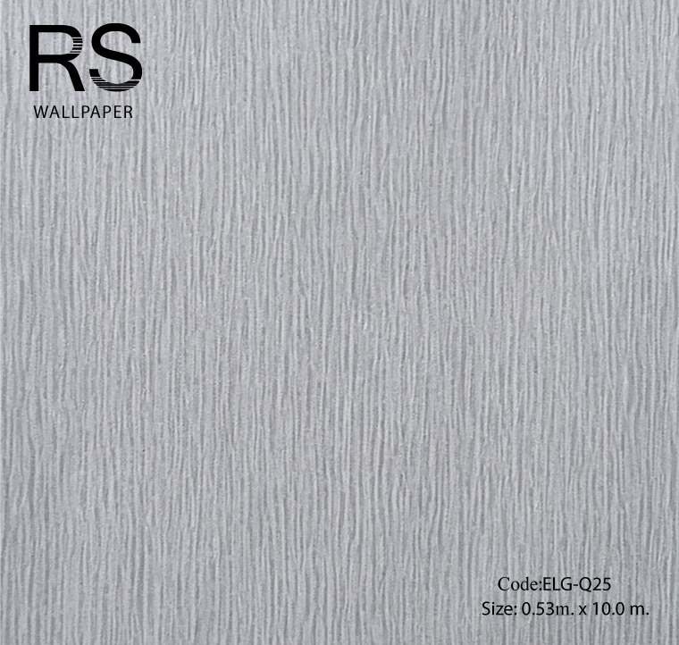วอลเปเปอร์เทกเจอร์เส้นมีกลิตเตอร์สีน้ำเงินอมเทา ELG-Q25