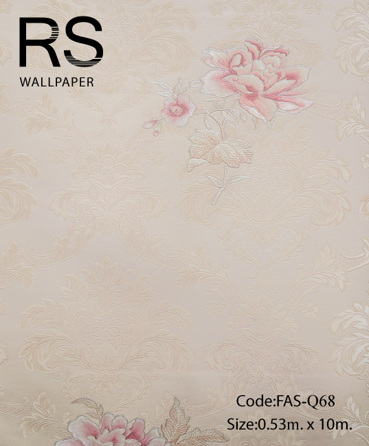 วอลเปเปอร์ลายดอกไม้ FAS-Q68