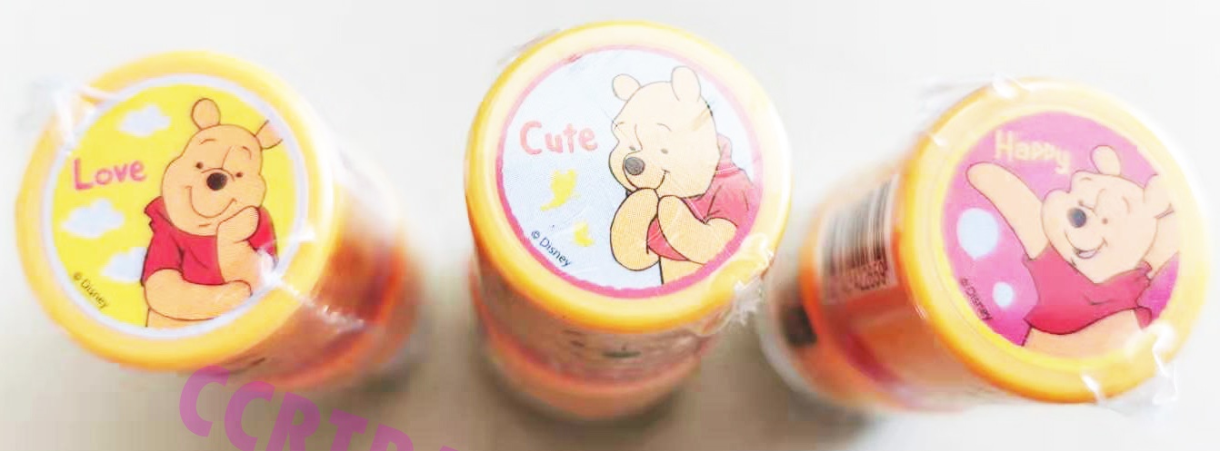 แท่งปั้มหมีพูห์ มีหมึกในตัว 3x5.7 ซม.(ลิขสิทธิ์แท้)