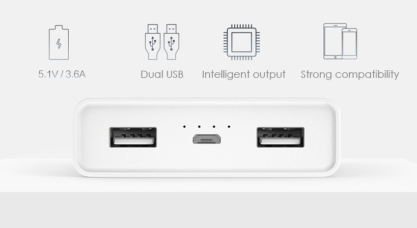 ขาย Xiaomi Mi Power Bank 20000 mAh Ultra Silm แบตสำรองพกพาอัจฉริยะ