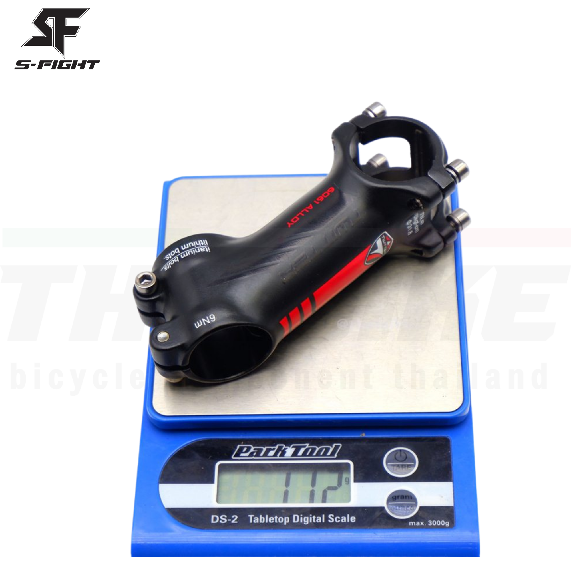 สเต็มจักรยานอลูมิเนียม T.WITTER ทวิสเตอร์ +-25 องศา 70/90/100 มม.