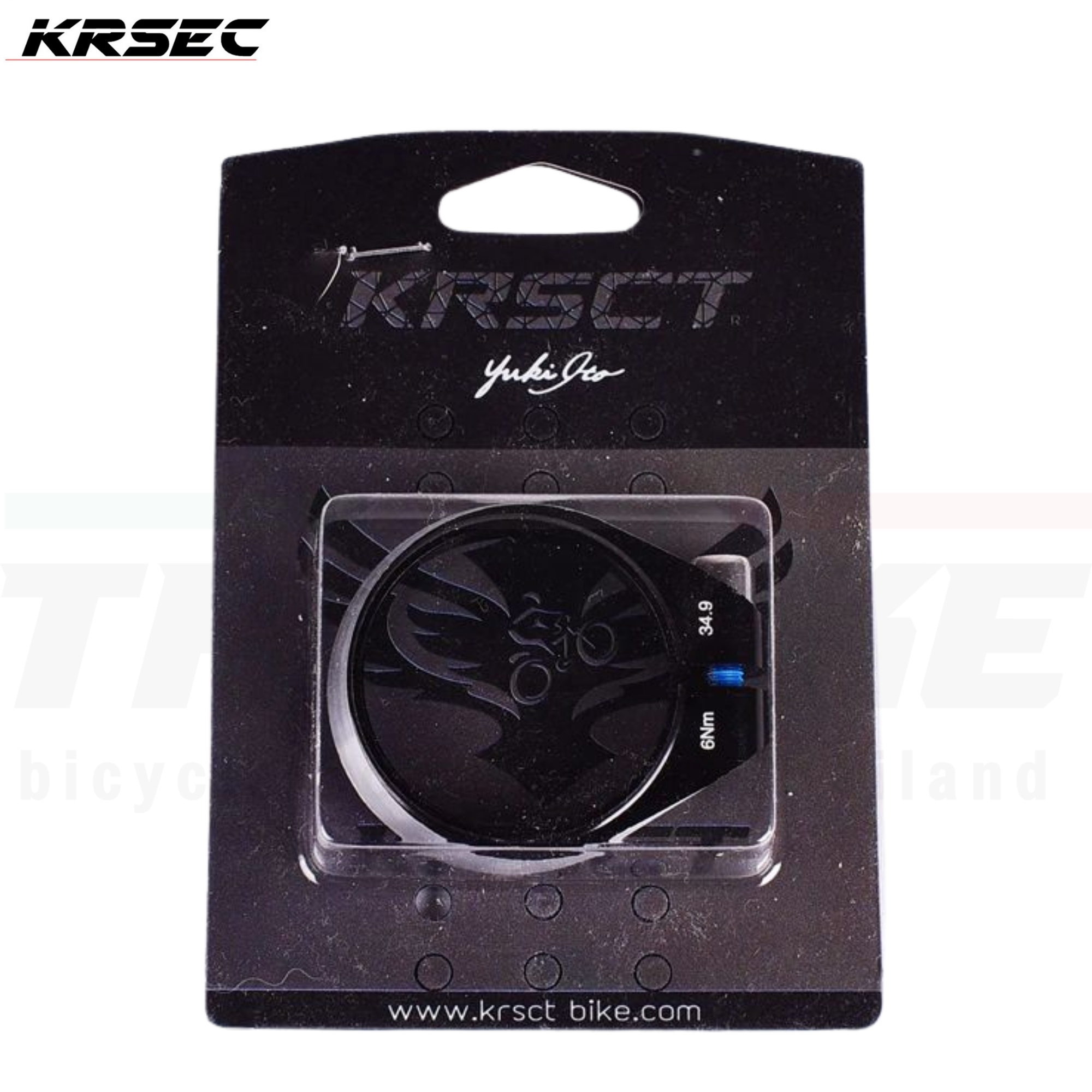 รัดหลักอานจักรยาน KRSEC CNC 6061 aluminum alloy 34.9MM