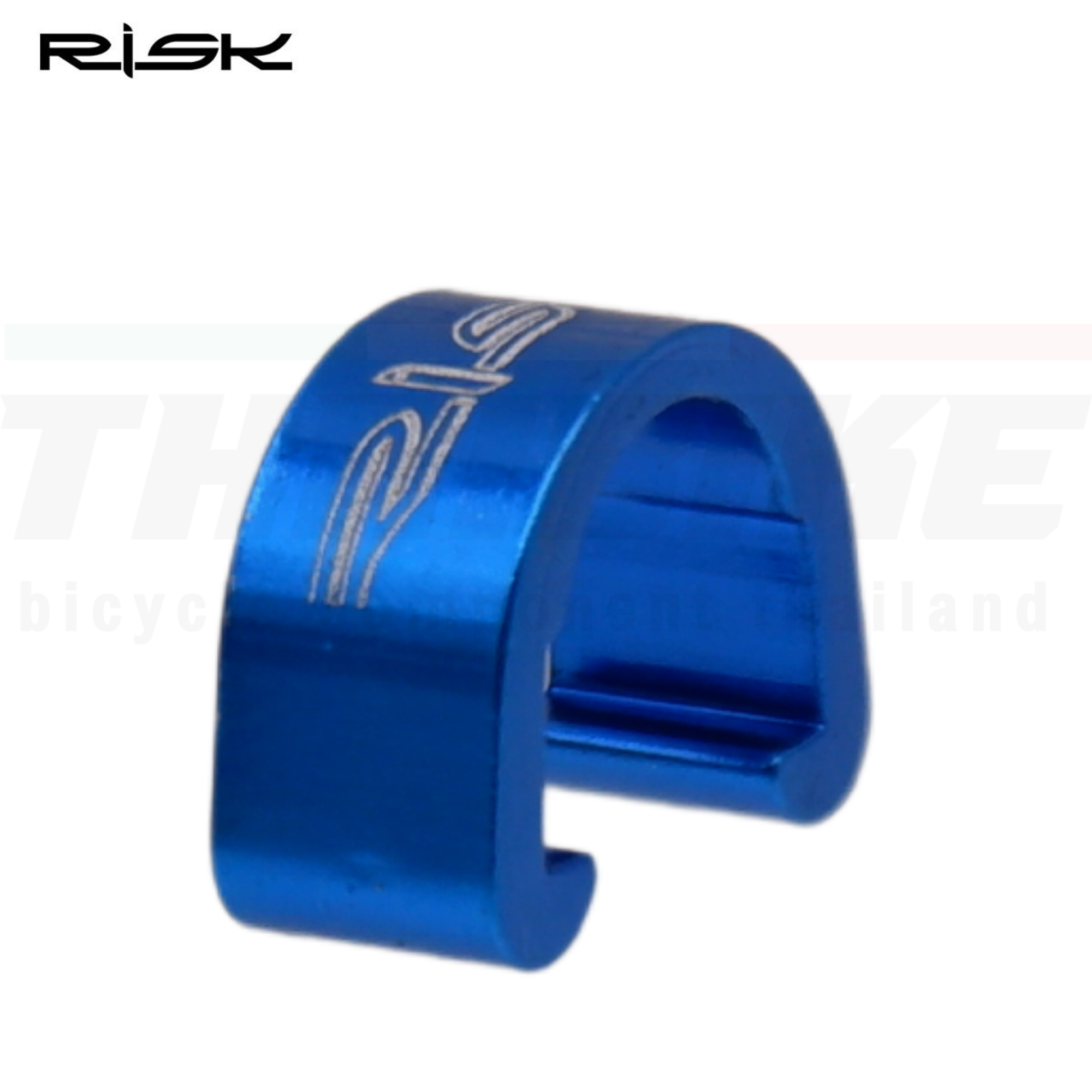 RISK คลิปติดสายเบรค สายเกียร์ จักรยาน อลูมิเนียม CNC C CLIP