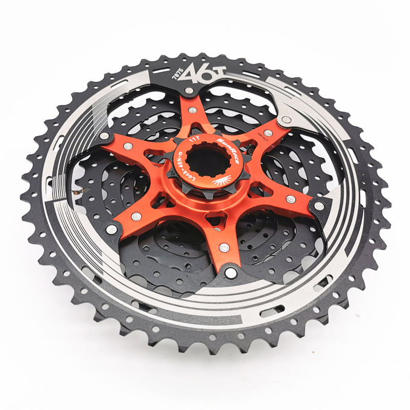 เฟืองจักรยาน SUNRACE 10 speed รุ่น MX3 ขนาด 11-46T ตัว top