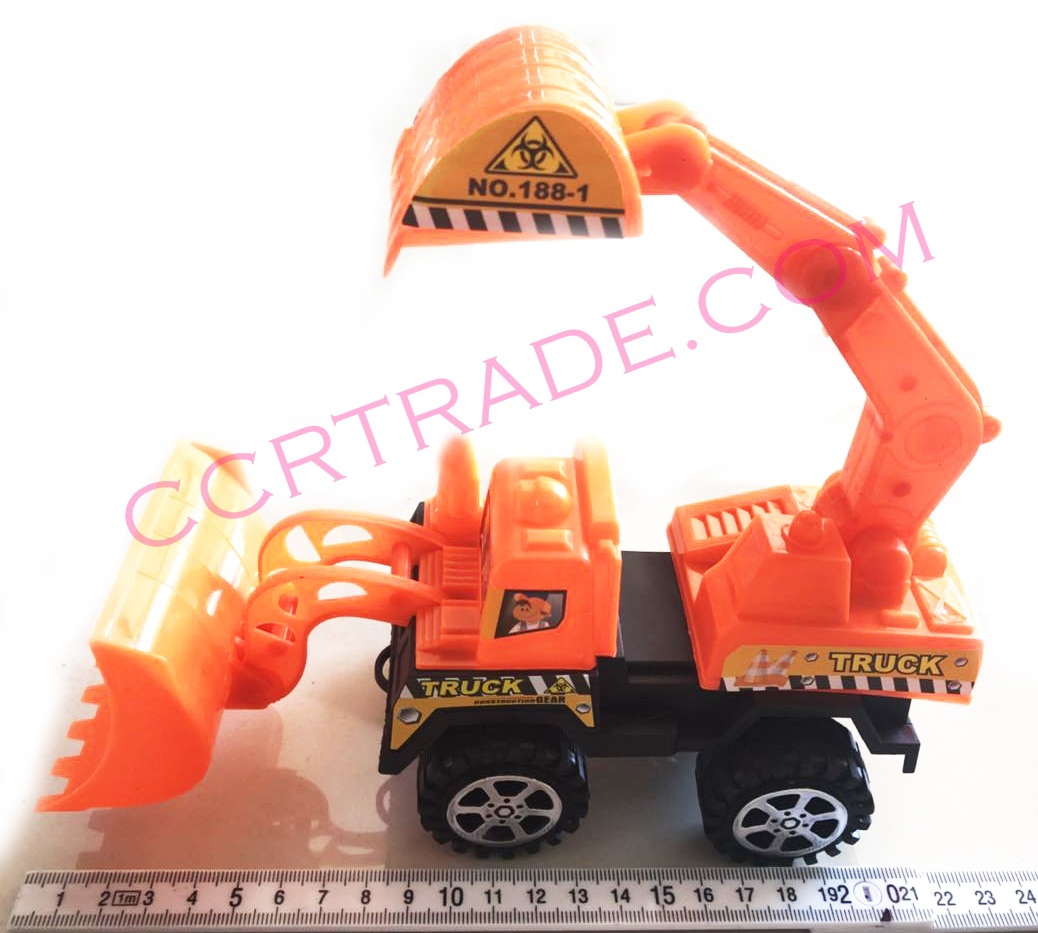 รถแม็คโคร 2 หัวหมุนได้ใหญ่ 21 ซม.