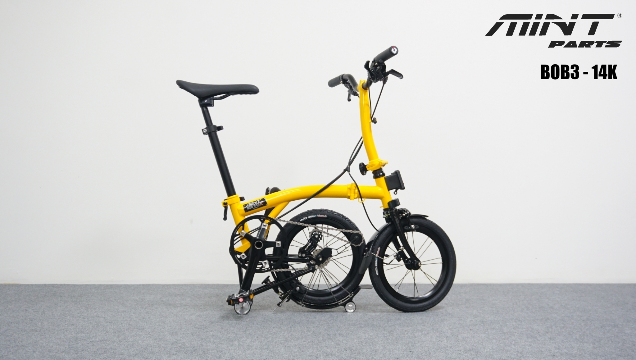 MINT : BOB 3 Gen II จักรยานพับทรงม้วนหาง ล้อ 14" ที่กระทัดรัดที่สุด