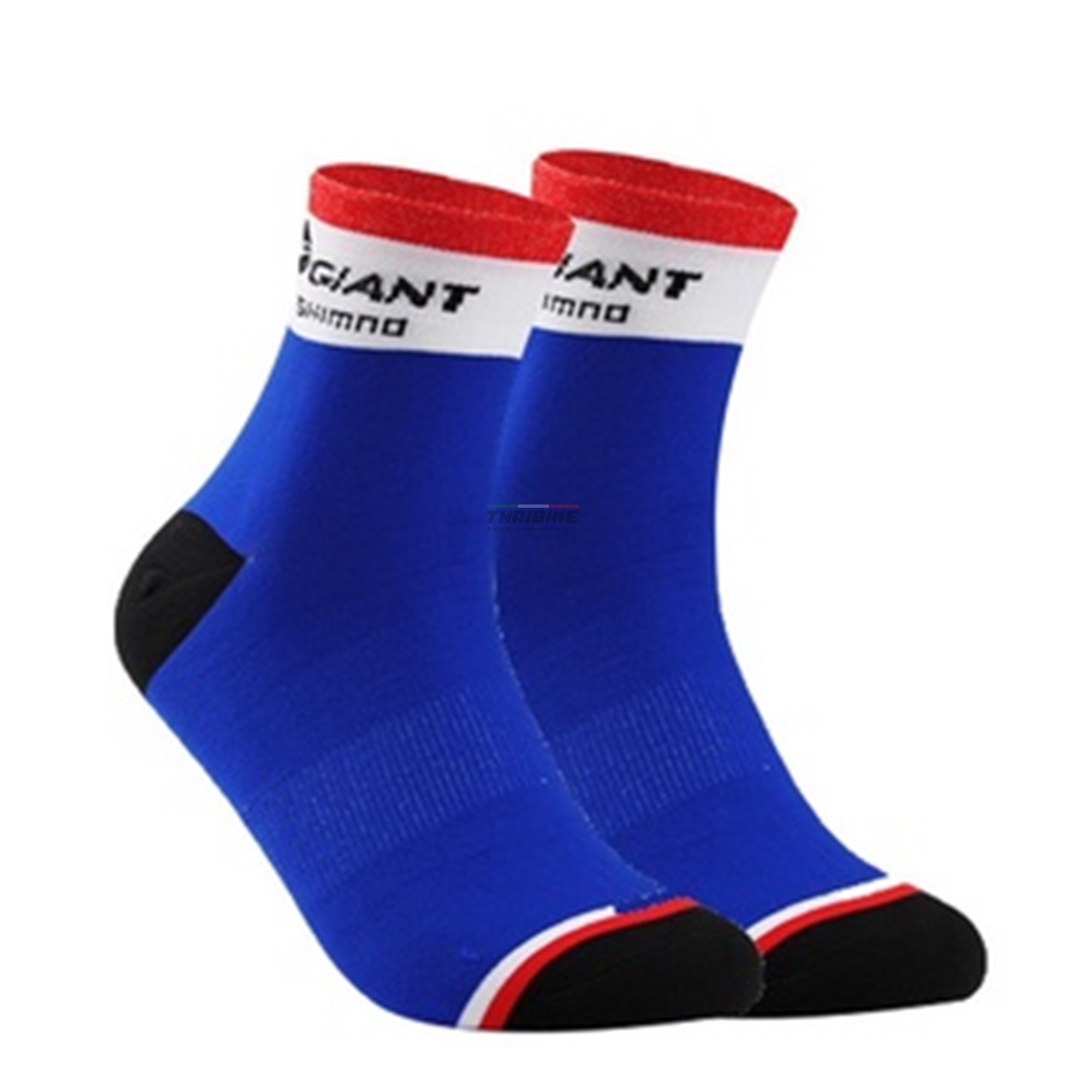 ถุงเท้าปั่นจักรยานลายทีม ถงเท้าวิ่ง ถุงเท้าออกกำลังกาย