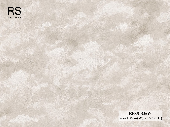 วอลเปเปอร์ลายท้องฟ้า สีเทาBES8-B36W