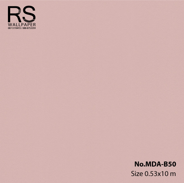 วอลเปเปอร์เทกเจอร์ปูนพื้นสีชมพู MDA-B50