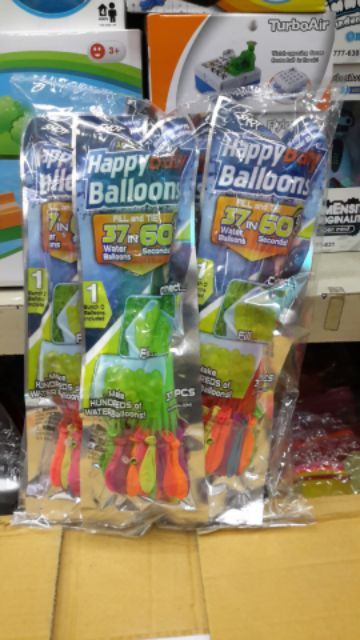 ลูกโป่งน้ำ 111 ลูก ลูกโป่งพร้อมแท่งใส่น้ำ ครบชุด