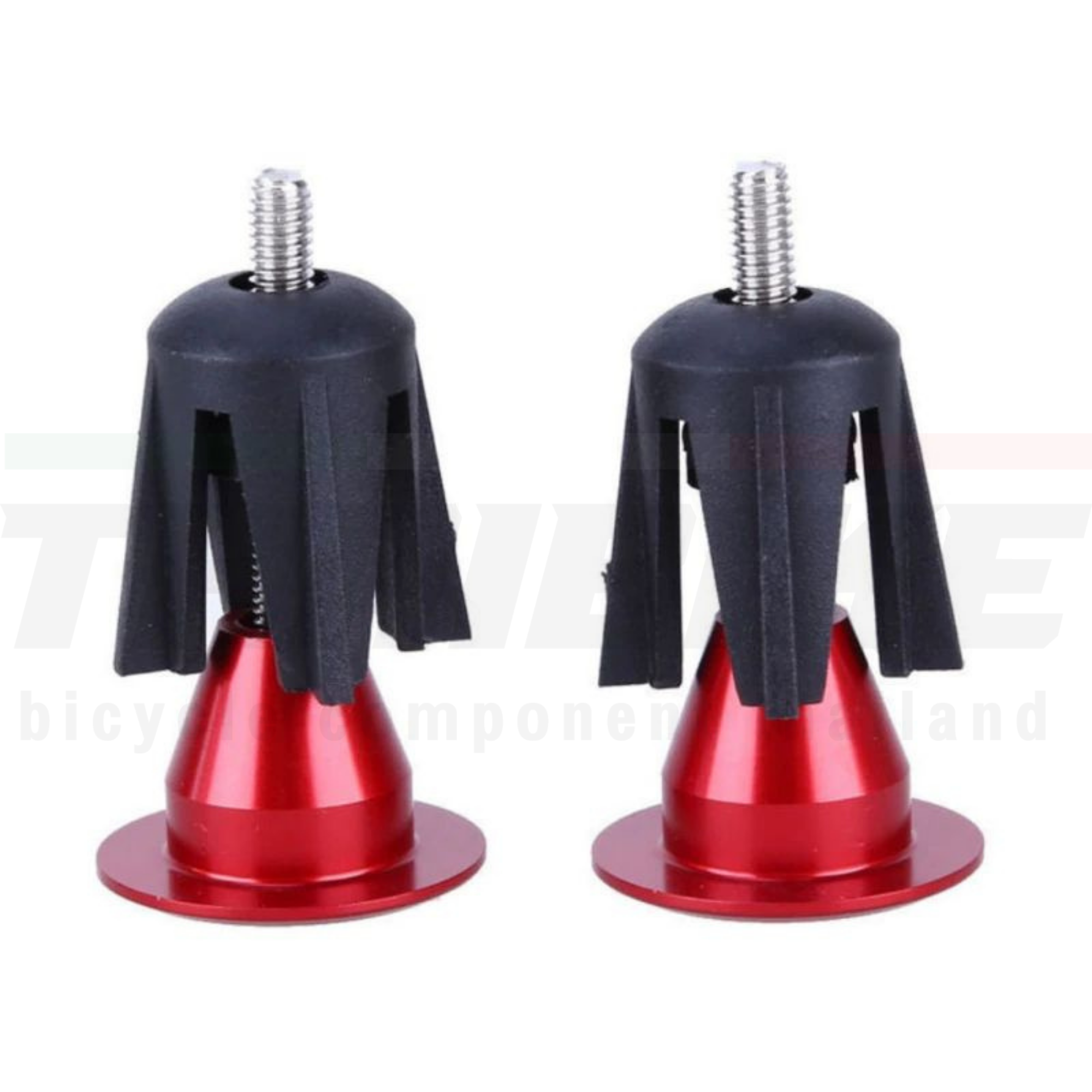 จุกปิดปลายแฮนด์จักรยานเสือหมอบ เสือภูเขา ฝาปิดปลายแฮนด์อลูมิเนียม