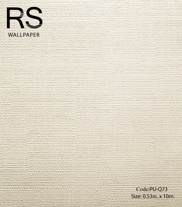 วอลเปเปอร์เทกเจอร์ผ้าโทนสีขาวมุก PU-Q73