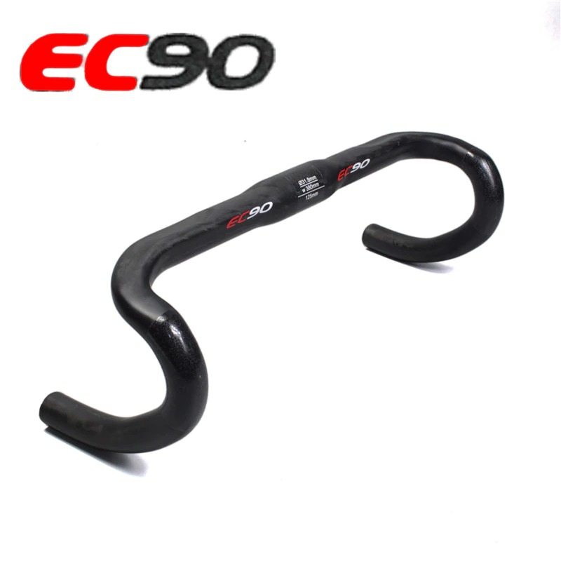 แฮนด์จักรยานเสือหมอบคาร์บอน EC90 carbon Road bicycle handlebar